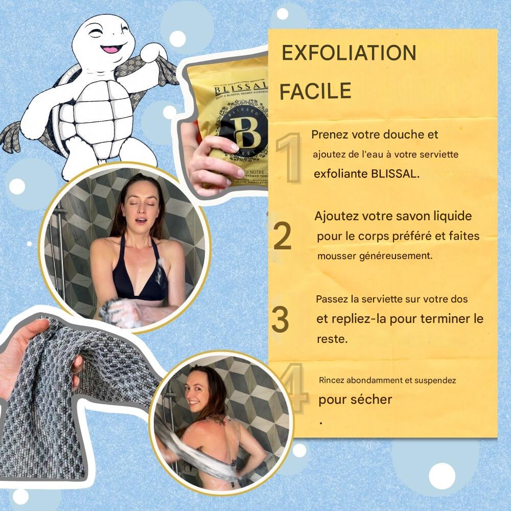 Noeva™ Serviette Exfoliante Japonaise Premium